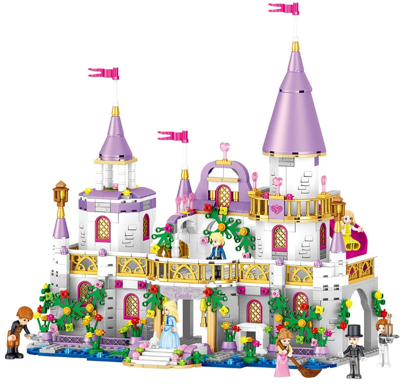 Windsor Castle Dreams Fairy City Puzzle Assembled Building Blocks Toys