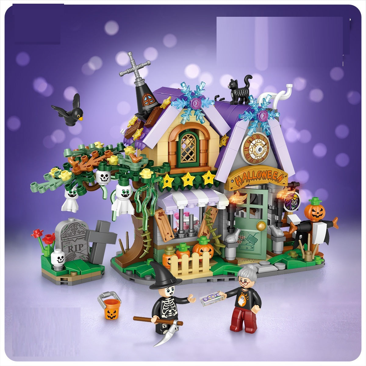 Bricks Spooky Sweets  783-Piece Halloween Building Block