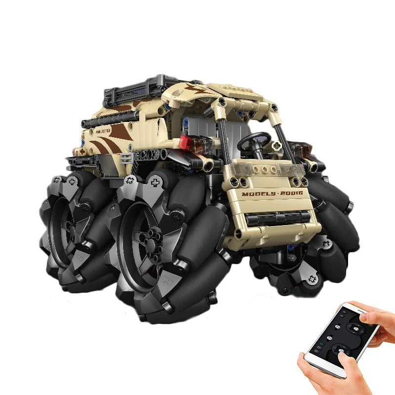 Terra-Cruiser Remote Control Programming All Terrain Car Building Blocks Toy