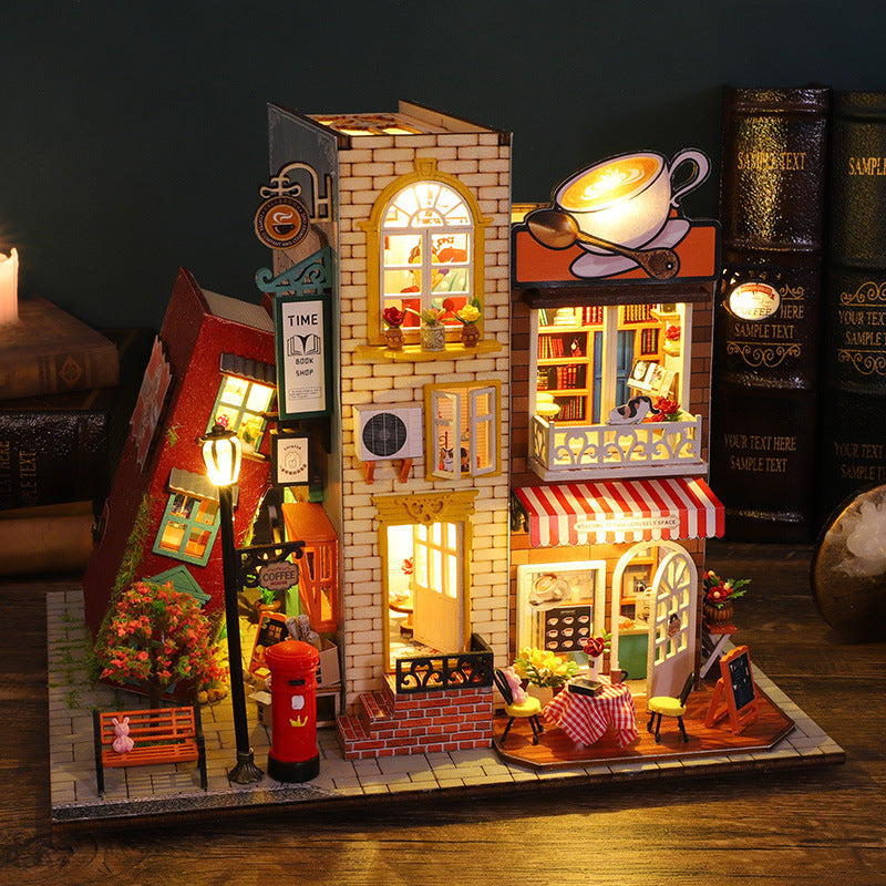 Enchanted Book Nook A DIY Miniature Bookstore & Café