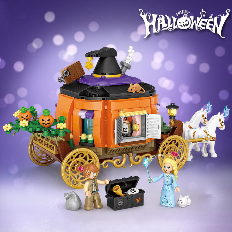 Mini Wicht's House Building Blocks Halloween