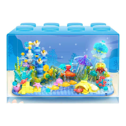 Underwater Adventure Building Block Set – Creative Ocean-Themed Toy for Kids (7-14 Years)