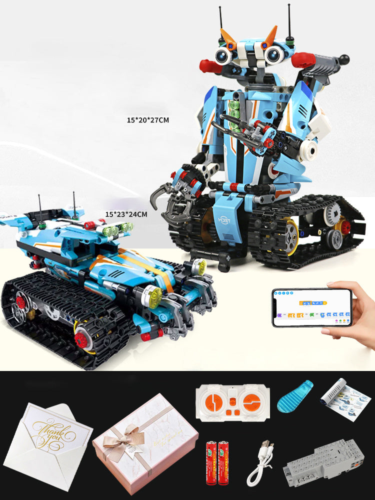 Tank to Robot Transformer Building