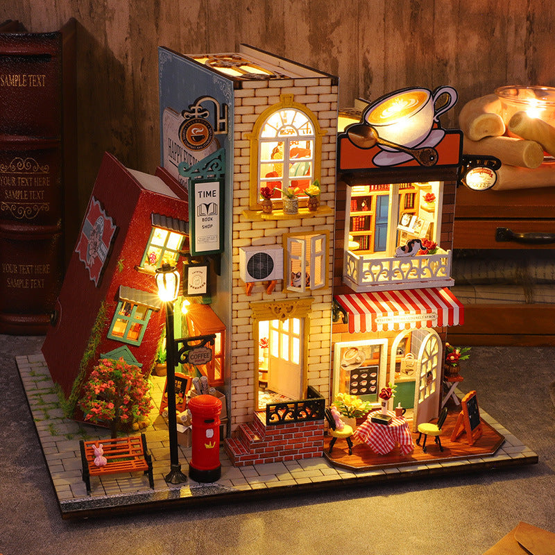 Enchanted Book Nook A DIY Miniature Bookstore & Café