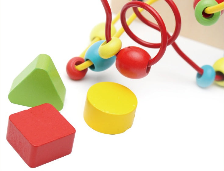 Cube Ultimate wooden activity to develop educational toys