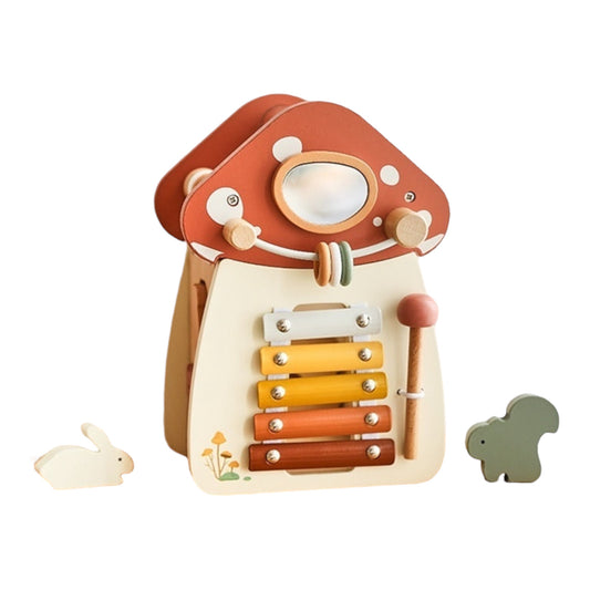 Children's Puzzle Mushroom Five In One Toy