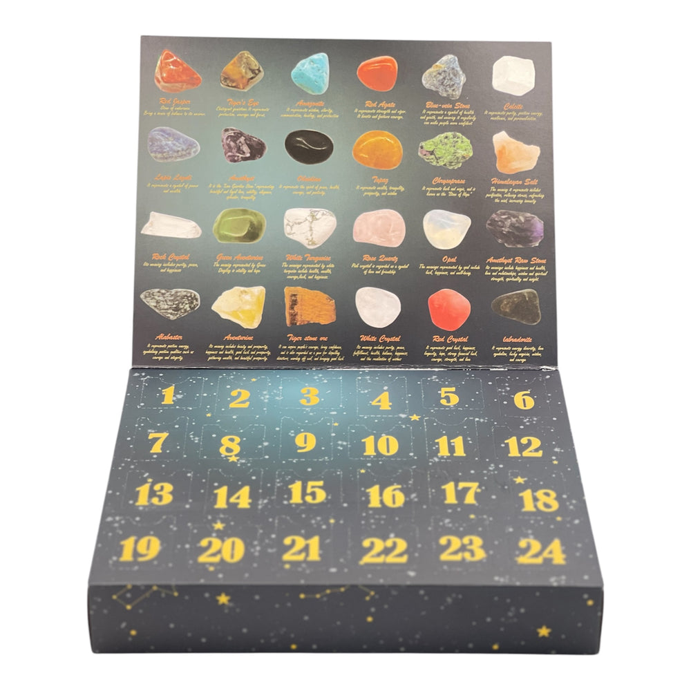 
                      
                        Calendar Magic Stones and Crystals - 24 Treasures to Discover
                      
                    