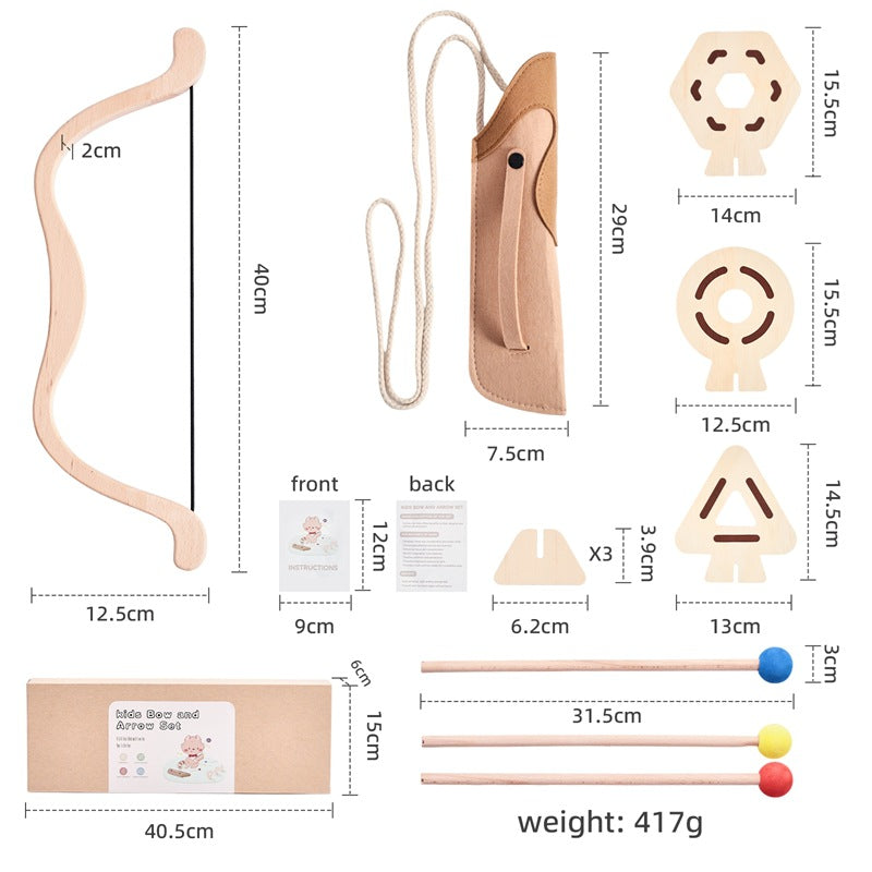 Bogenschießen Schießsport Pädagogisches Holzspielzeug