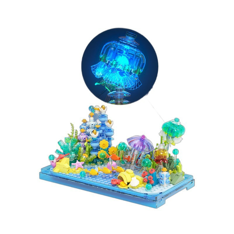 Underwater Adventure Building Block Set – Creative Ocean-Themed Toy for Kids (7-14 Years)