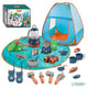 Kids Camping Adventure Set – 29PCS Outdoor Simulation Play Tent Kit