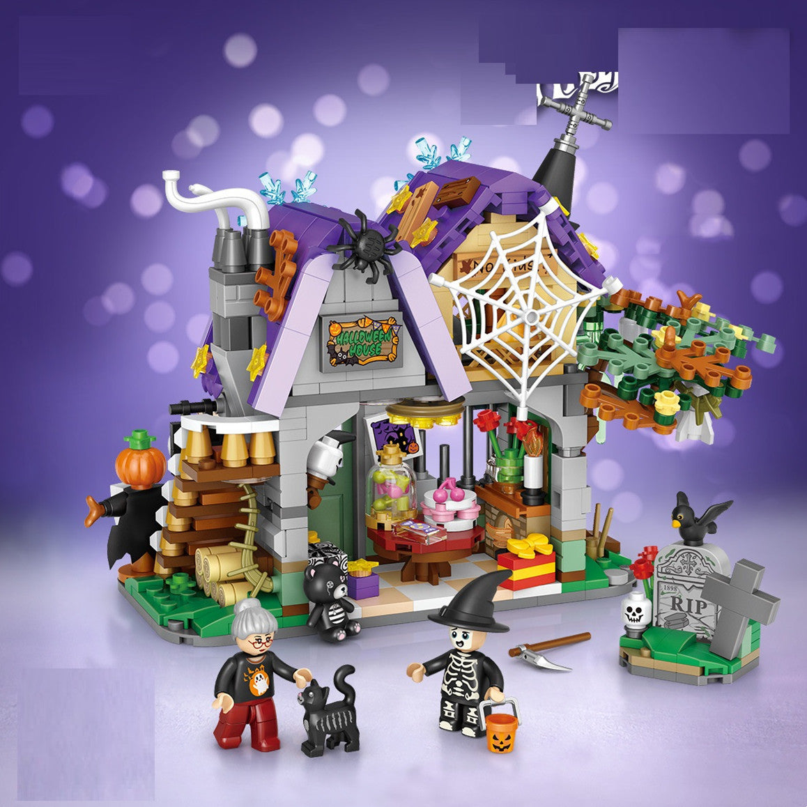 Bricks Spooky Sweets  783-Piece Halloween Building Block