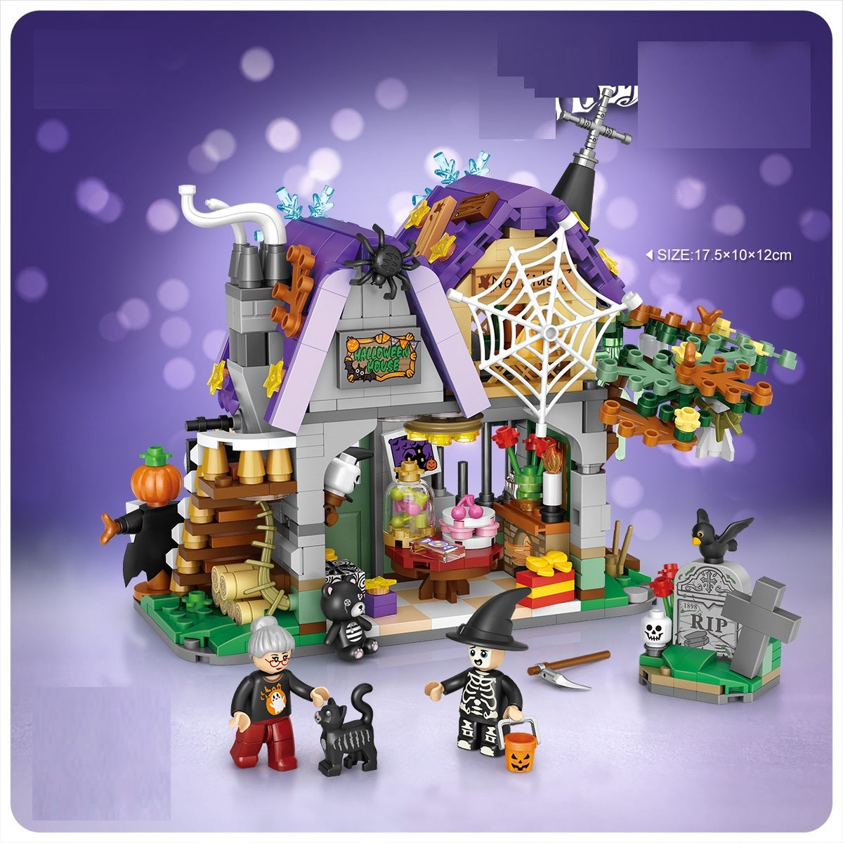 Bricks Spooky Sweets  783-Piece Halloween Building Block