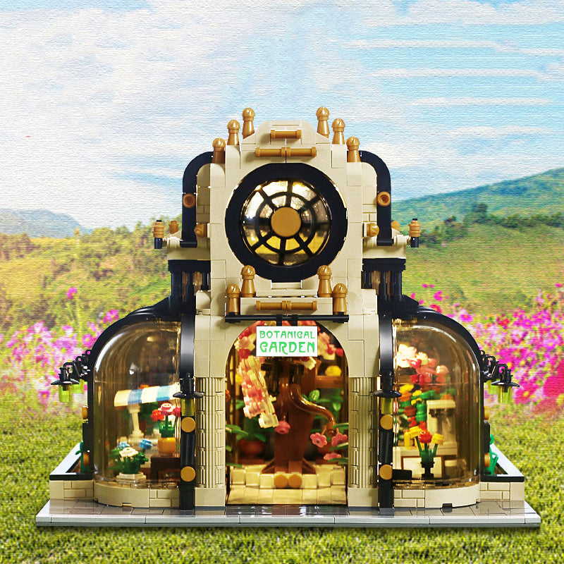 City Botanical Garden Series Assembled Plug-in Building Brick