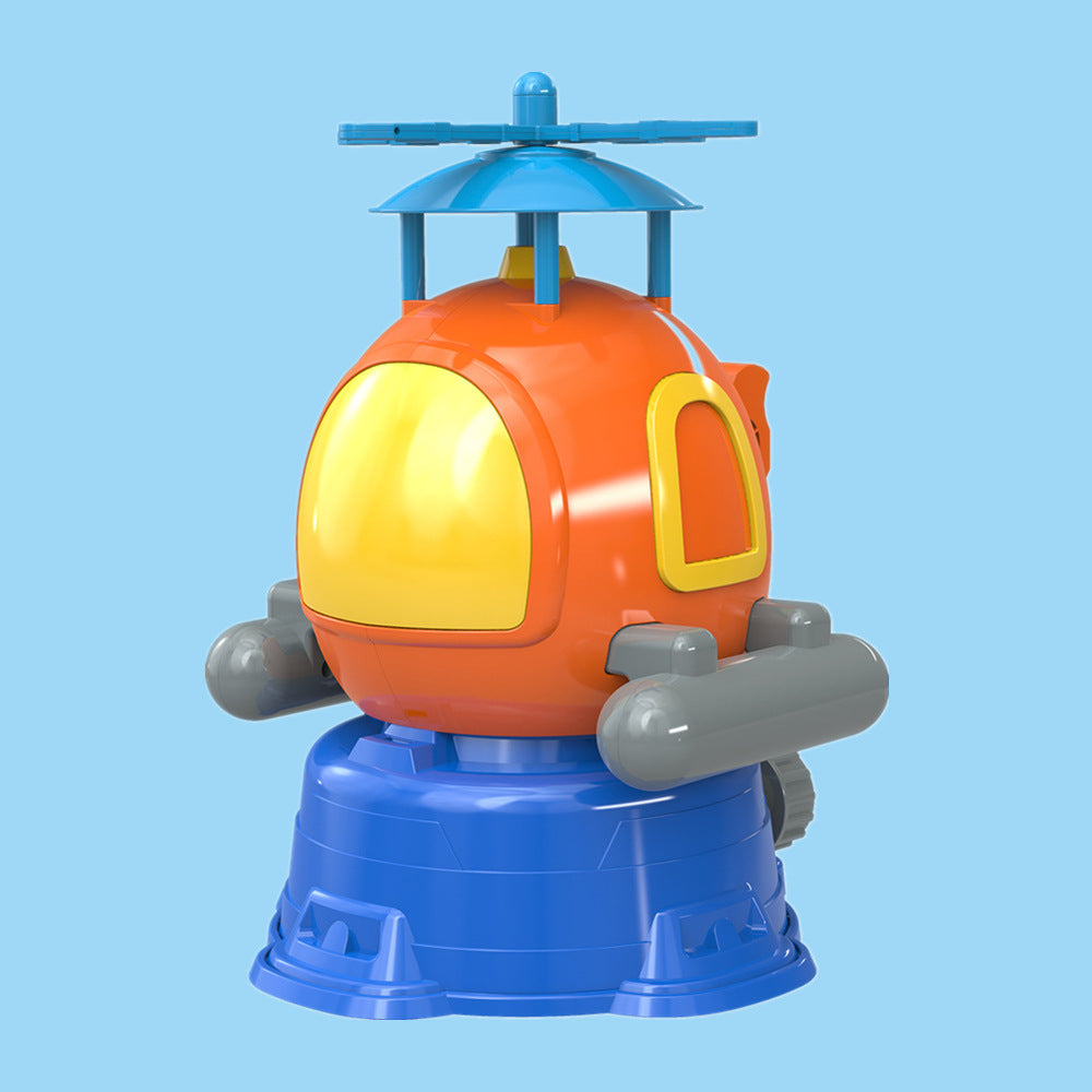 Soaring Helicopter Sprinkler Toy – Summer Outdoor Water Fun
