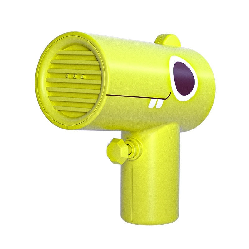 Small toddler-friendly water gun in purple for bath or garden play

